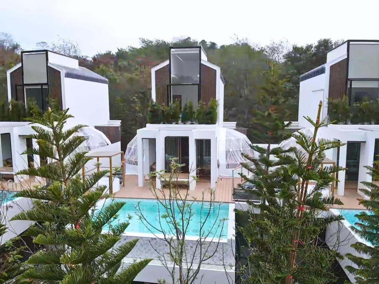 The X10 Nordic Tent And Glamping Pool Villa Khaoyai เขาใหญ่ - Sha Certified Ban Thung Sawang Exterior foto