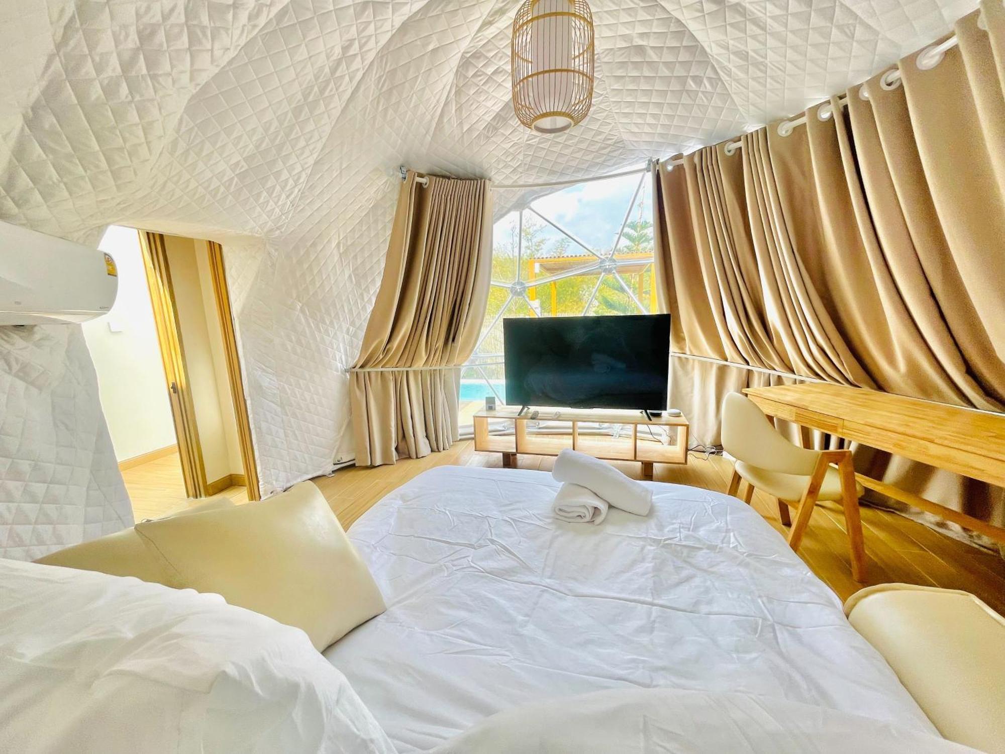 The X10 Nordic Tent And Glamping Pool Villa Khaoyai เขาใหญ่ - Sha Certified Ban Thung Sawang Exterior foto