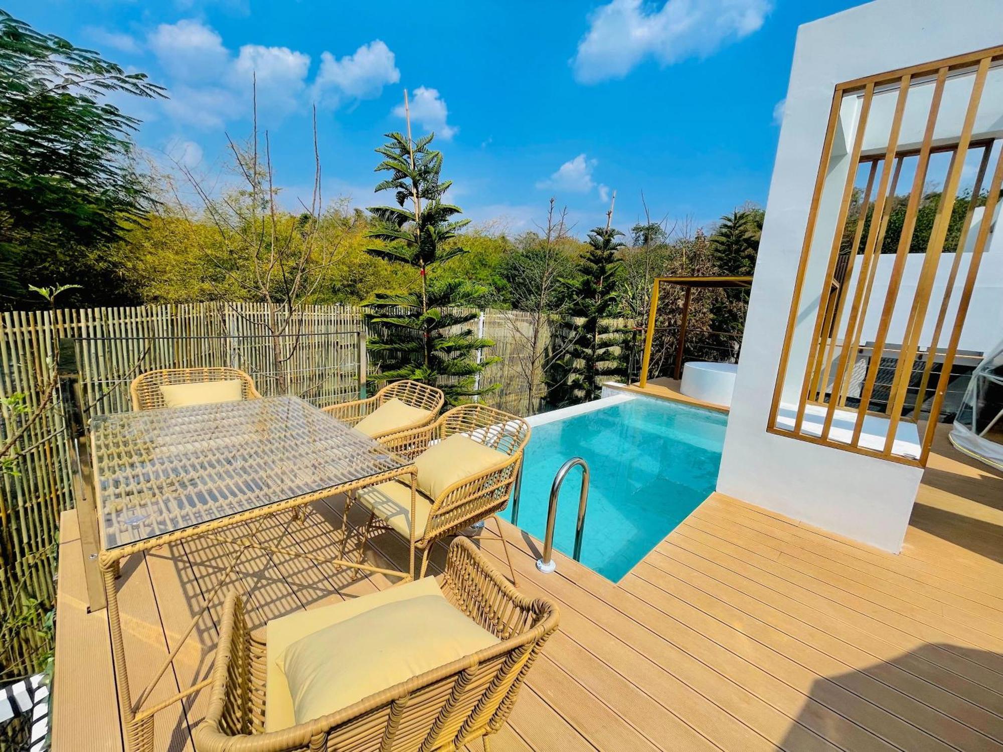 The X10 Nordic Tent And Glamping Pool Villa Khaoyai เขาใหญ่ - Sha Certified Ban Thung Sawang Exterior foto