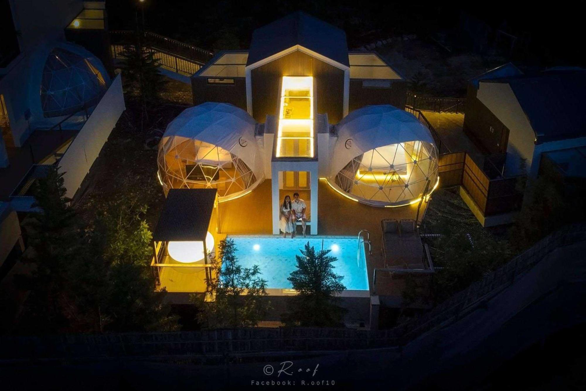The X10 Nordic Tent And Glamping Pool Villa Khaoyai เขาใหญ่ - Sha Certified Ban Thung Sawang Exterior foto