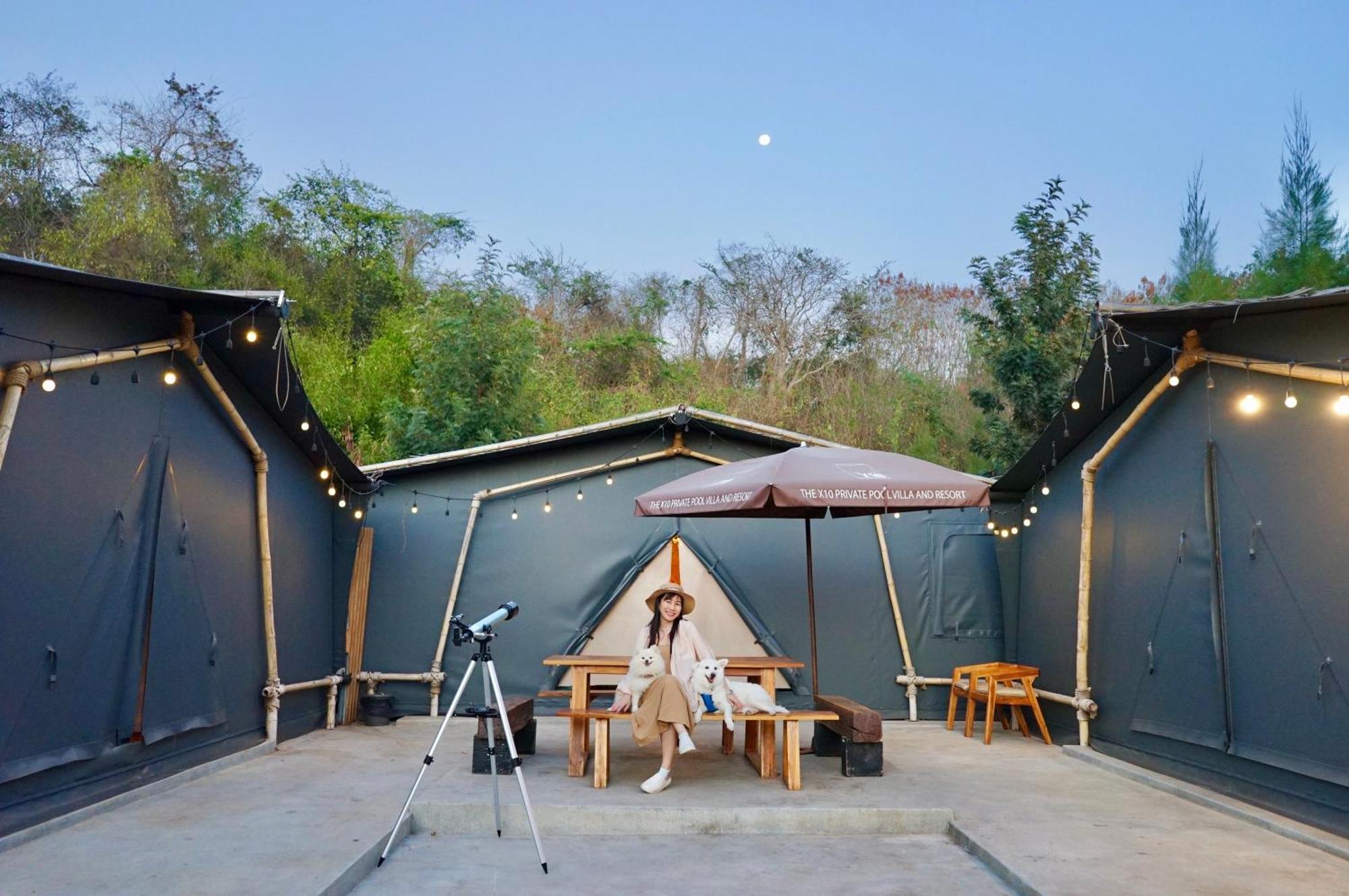 The X10 Nordic Tent And Glamping Pool Villa Khaoyai เขาใหญ่ - Sha Certified Ban Thung Sawang Exterior foto