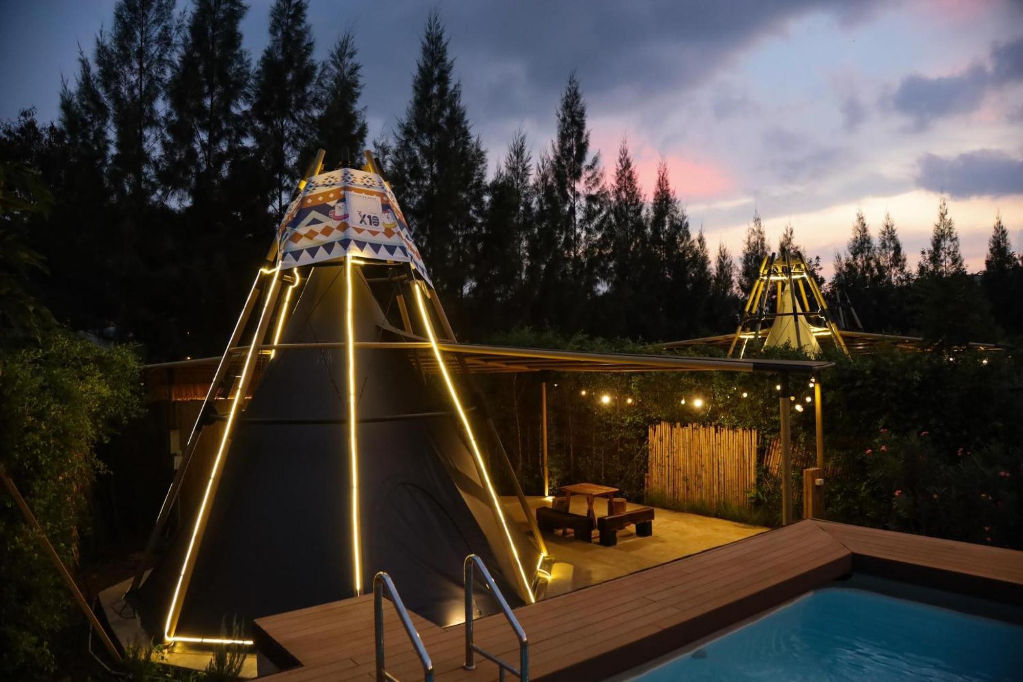 The X10 Nordic Tent And Glamping Pool Villa Khaoyai เขาใหญ่ - Sha Certified Ban Thung Sawang Exterior foto