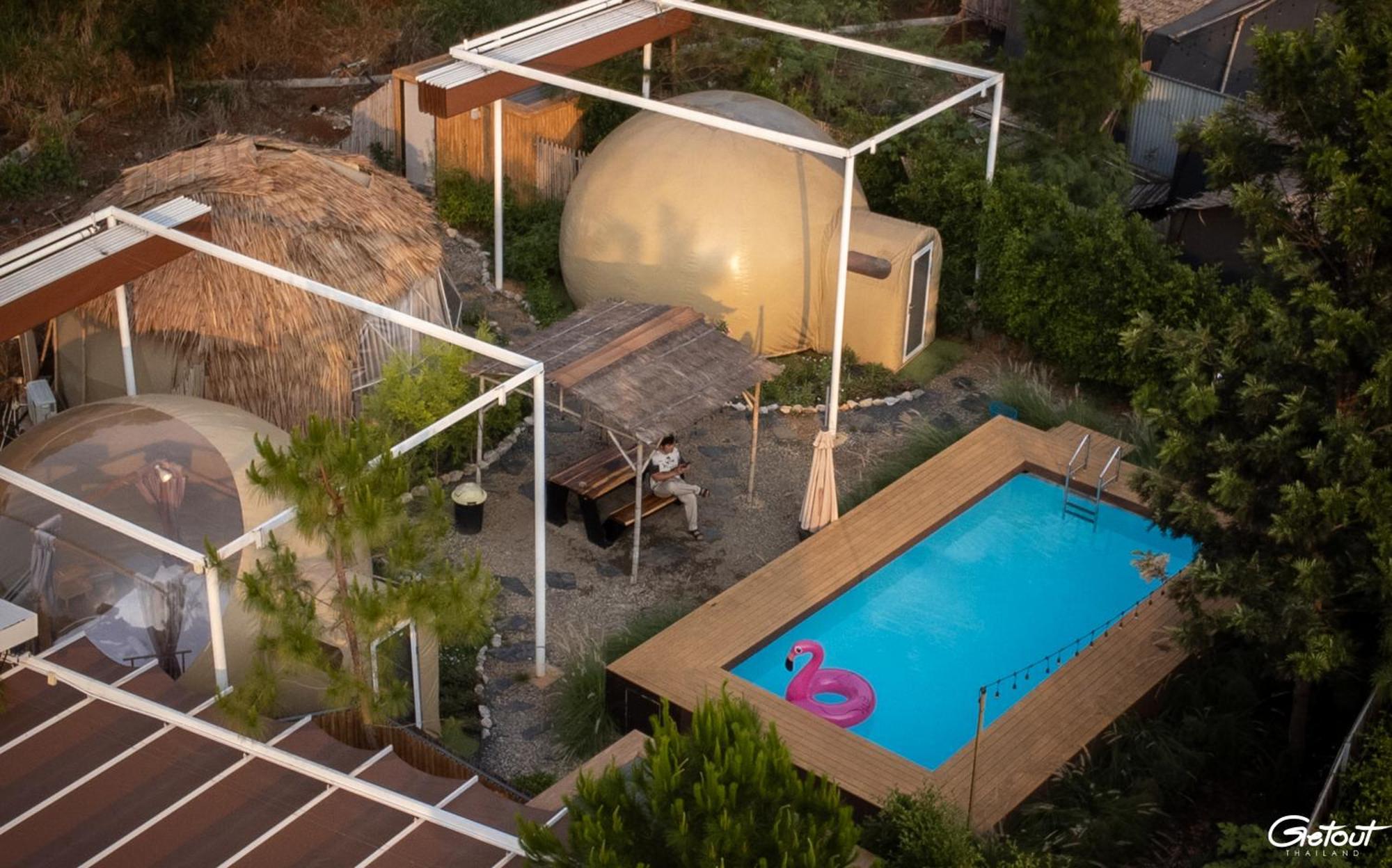 The X10 Nordic Tent And Glamping Pool Villa Khaoyai เขาใหญ่ - Sha Certified Ban Thung Sawang Exterior foto