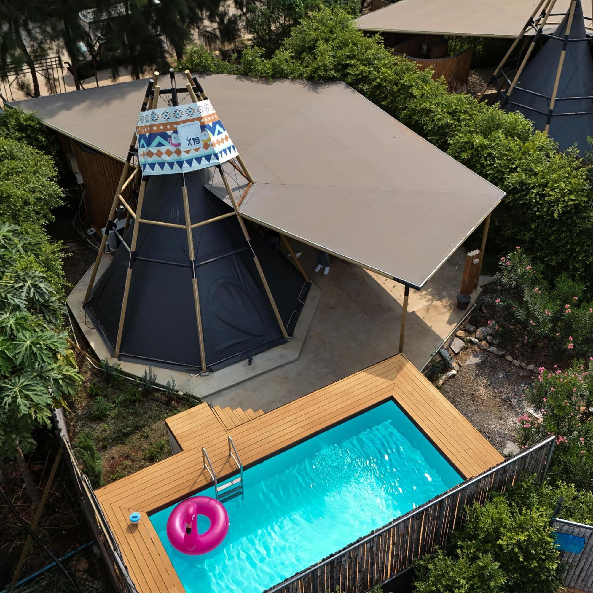The X10 Nordic Tent And Glamping Pool Villa Khaoyai เขาใหญ่ - Sha Certified Ban Thung Sawang Exterior foto
