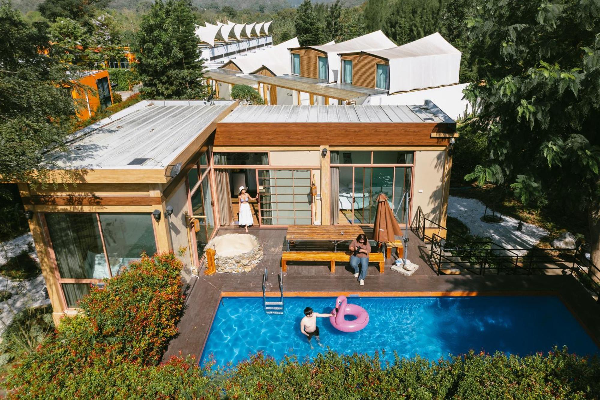 The X10 Nordic Tent And Glamping Pool Villa Khaoyai เขาใหญ่ - Sha Certified Ban Thung Sawang Exterior foto